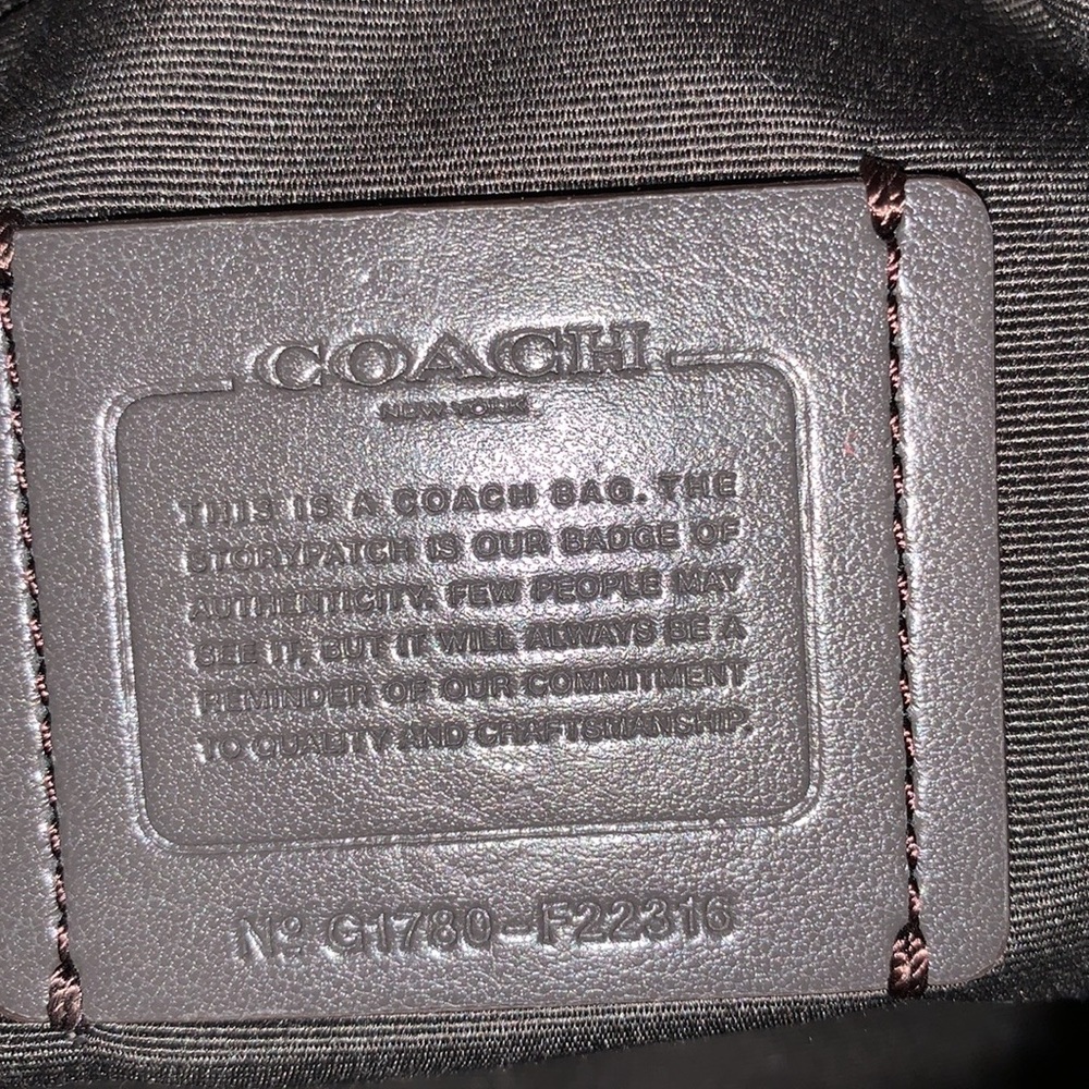 SOLD Coach mini Kelsey - Picture 5 of 7